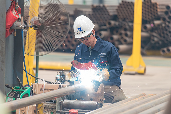 河北区网架焊接车间